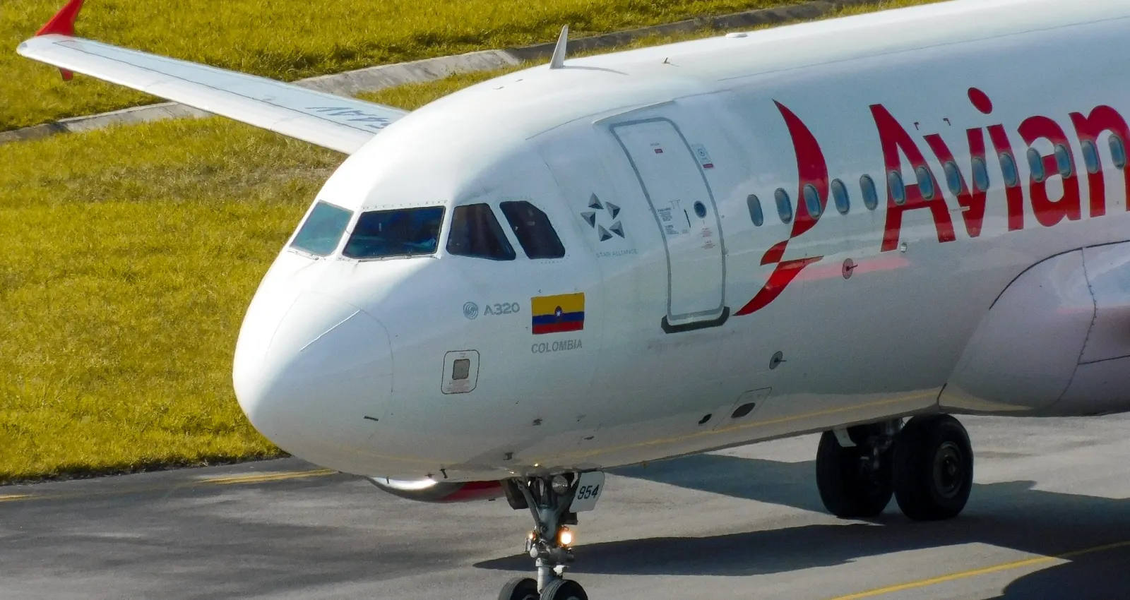 Foto de avión de Avianca