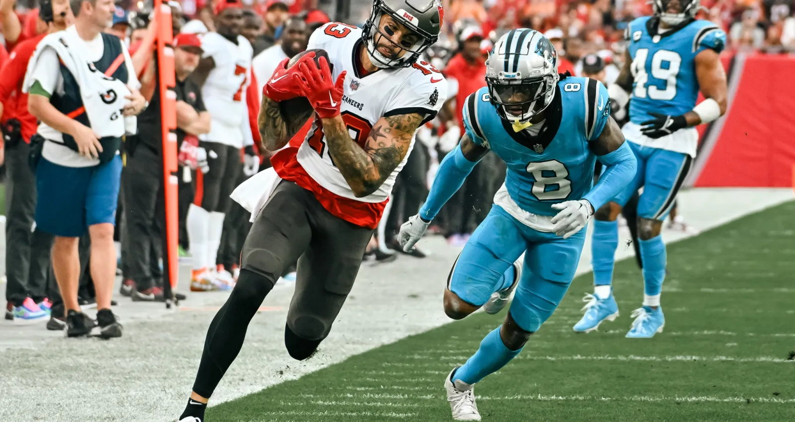 Foto de la NFL de dos jugadores de fútbol americano