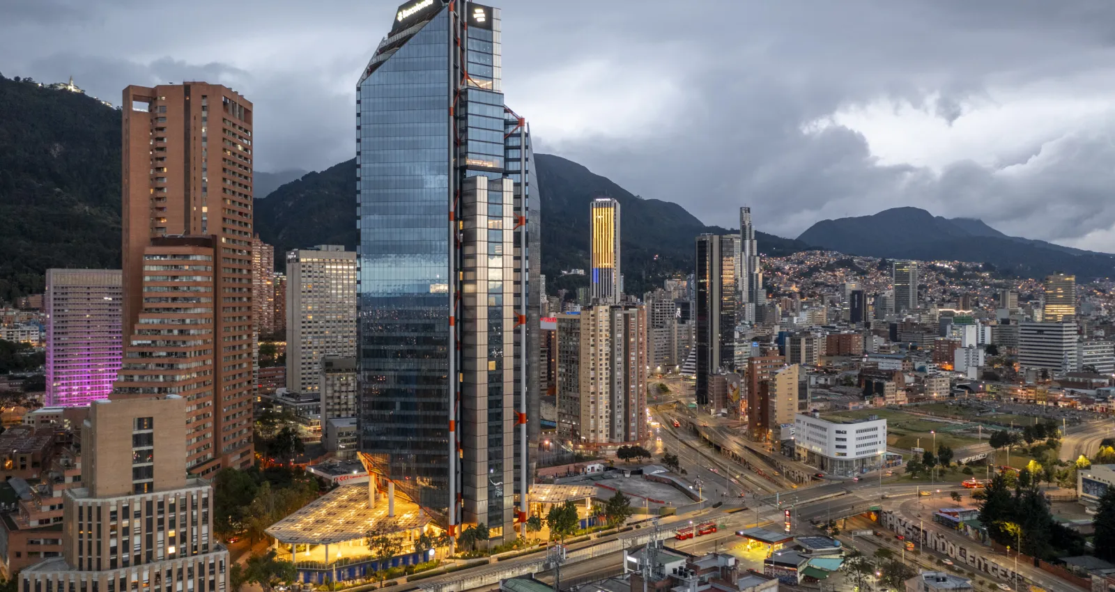 Foto del centro de Bogotá