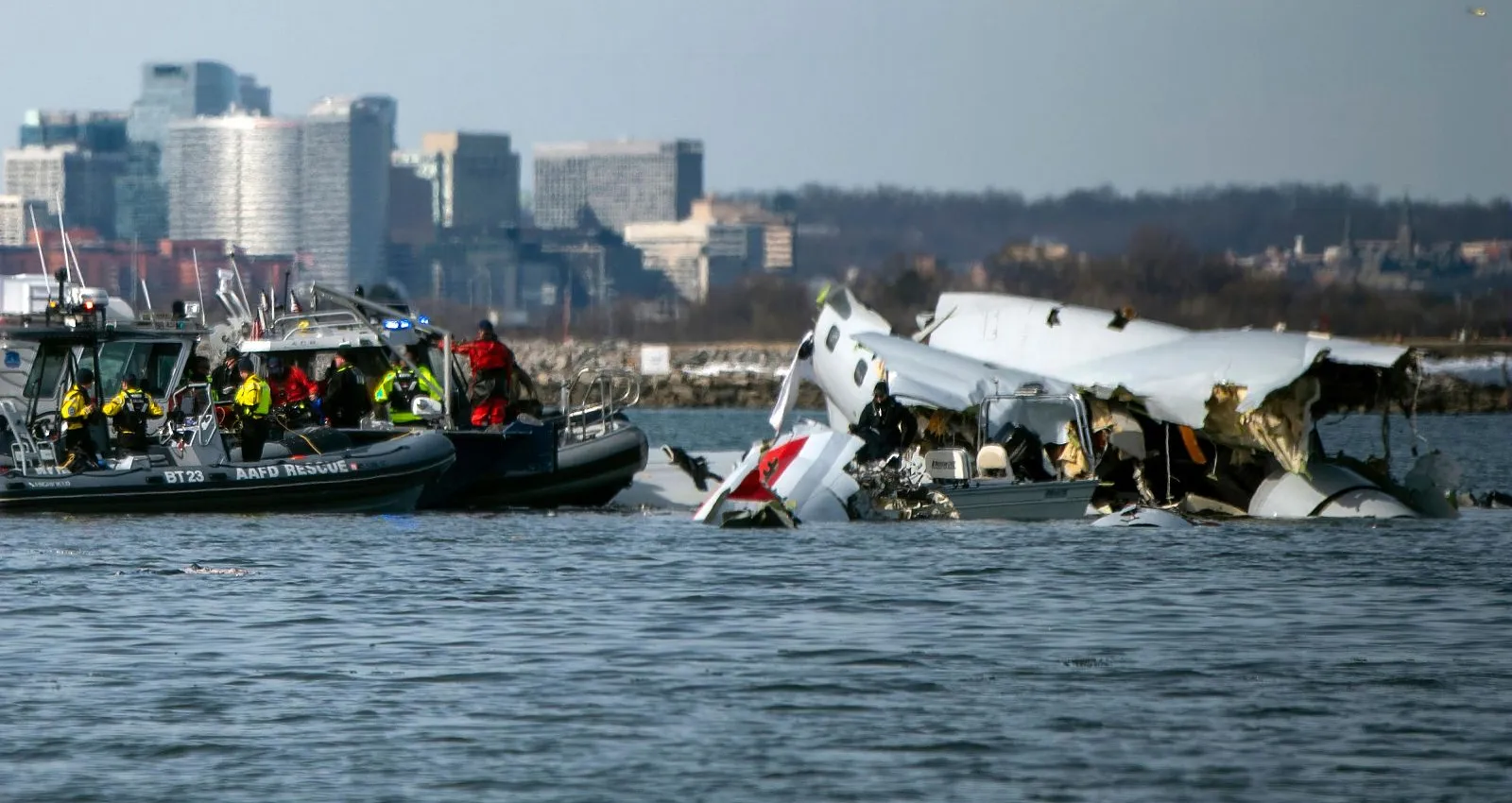 Accidente aéreo Washington