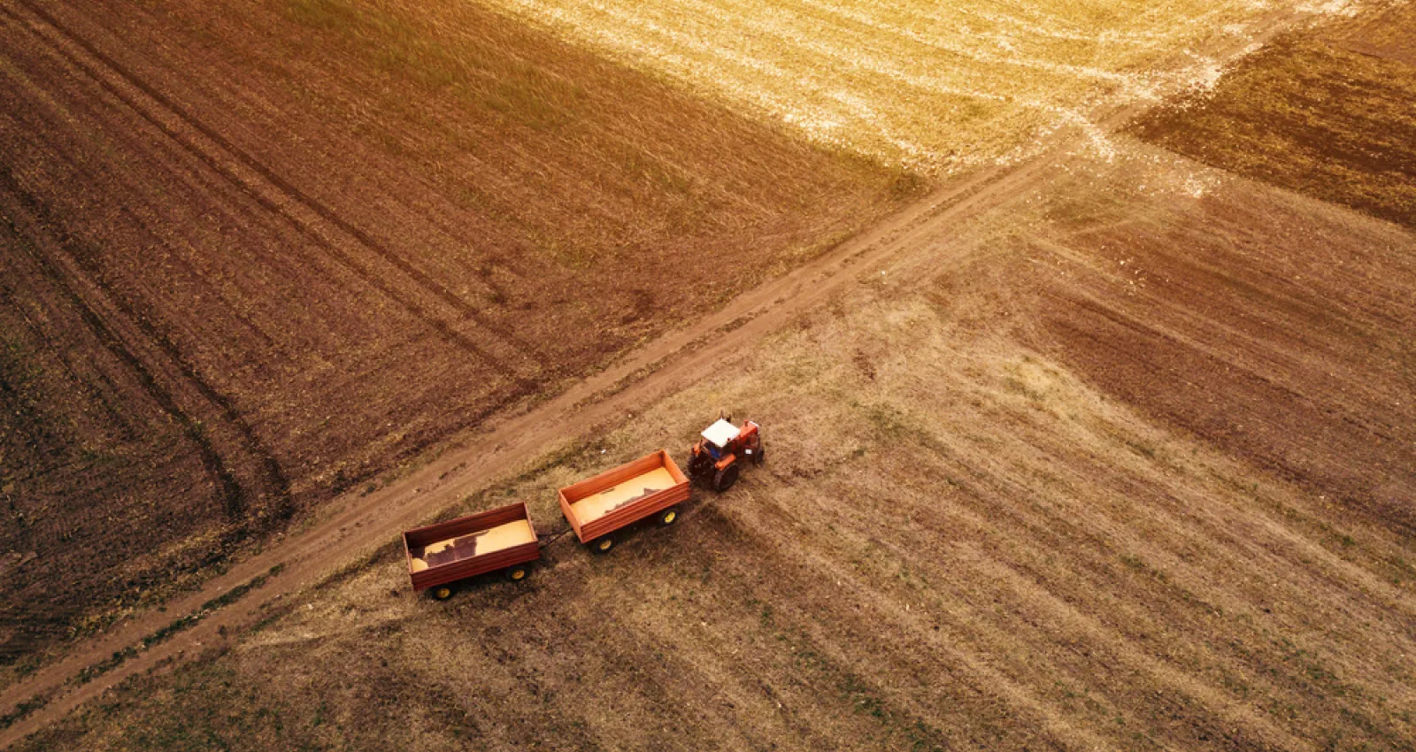 Agricultura vista aérea