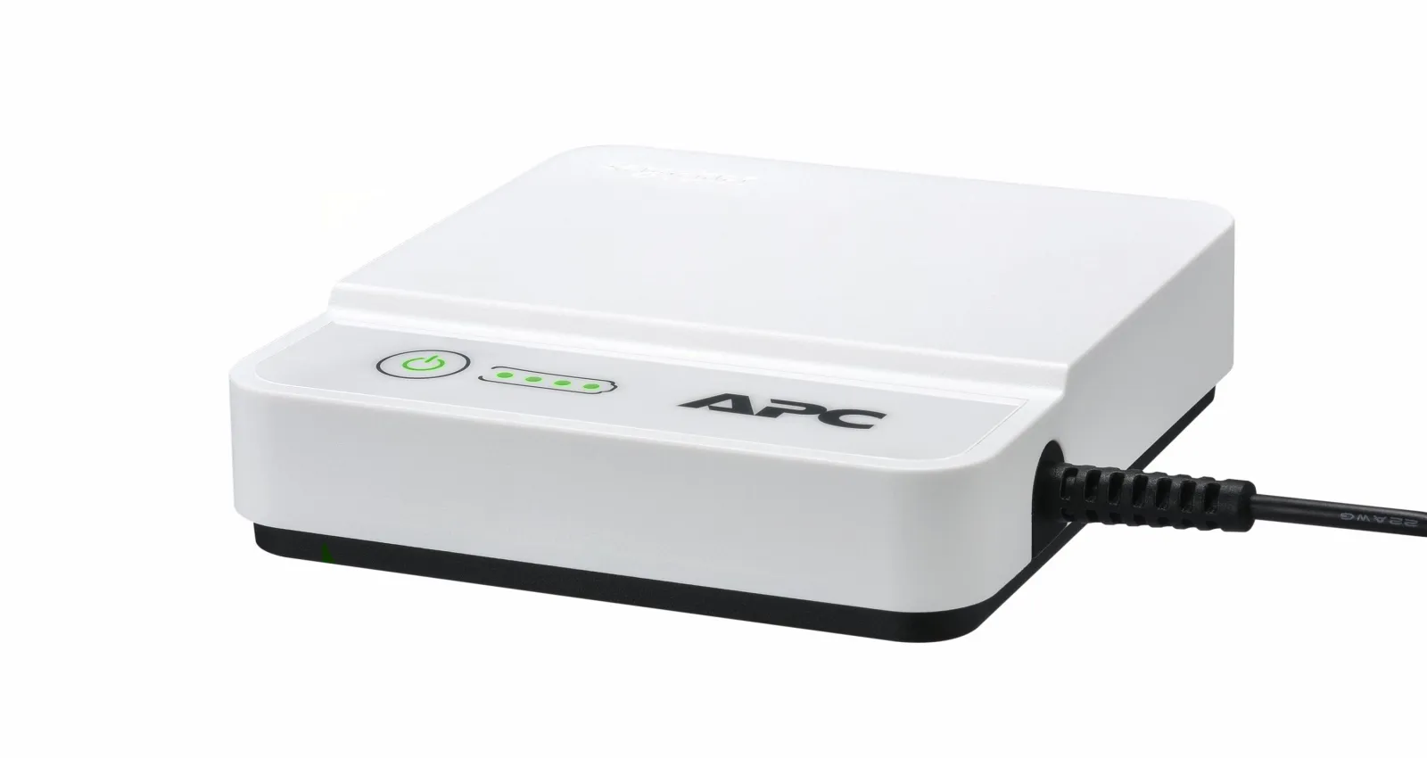 un modem de color  blanco