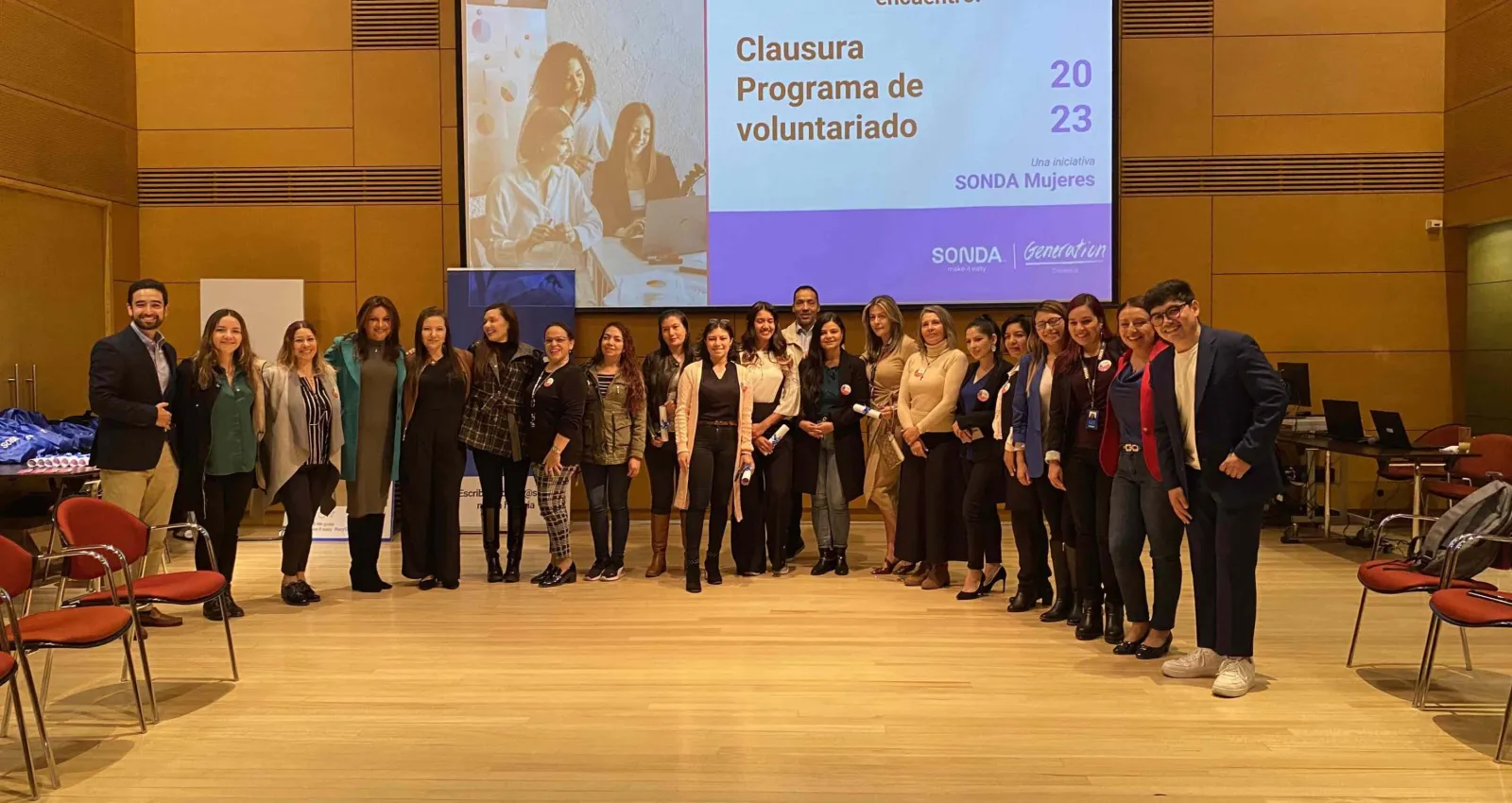 Ceremonia Sonda y Generation Colombia