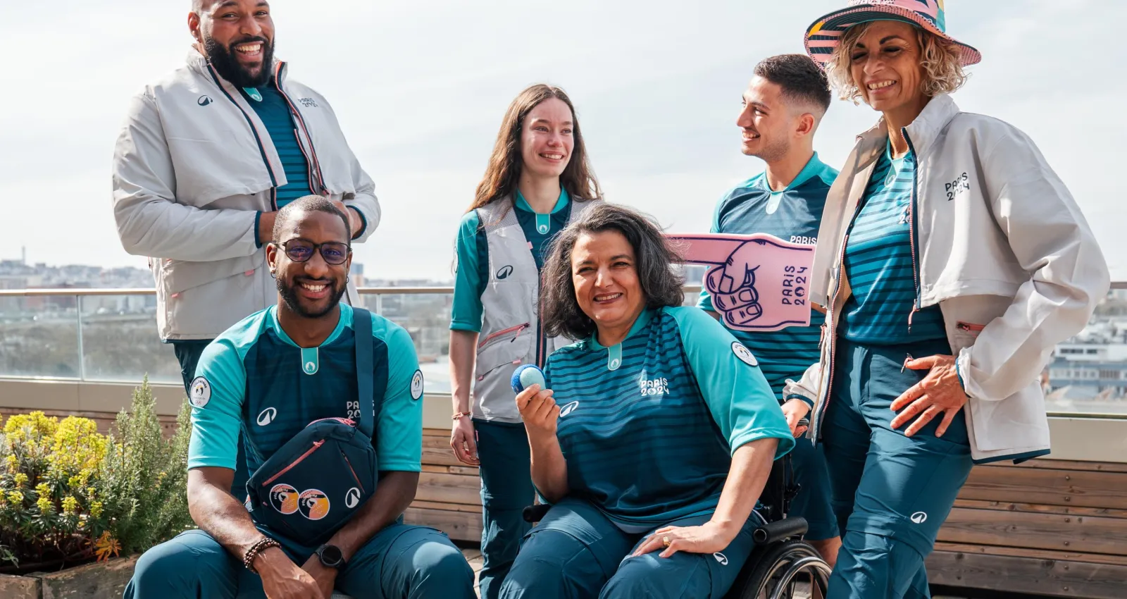 Uniformes Decathlon para voluntarios juegos olímpicos París