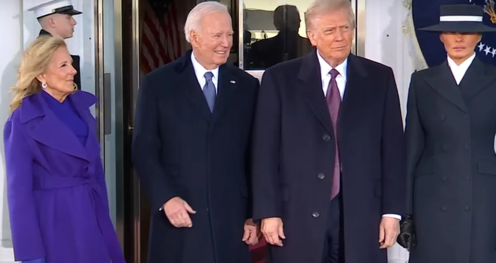 foto de donald trump y joe biden