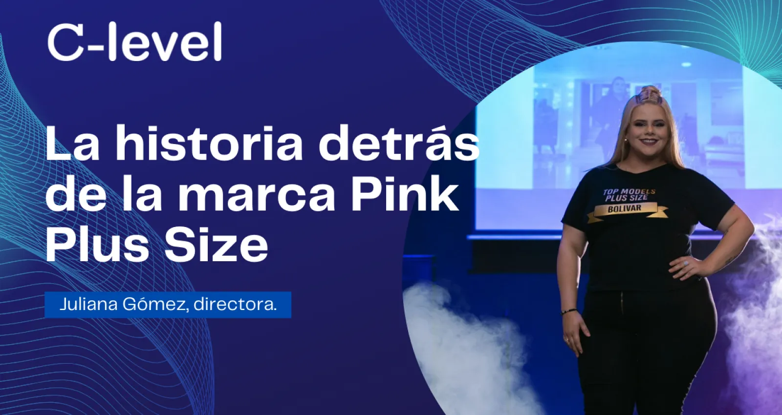 Foto de Juliana Gómez, Pink Plus Size