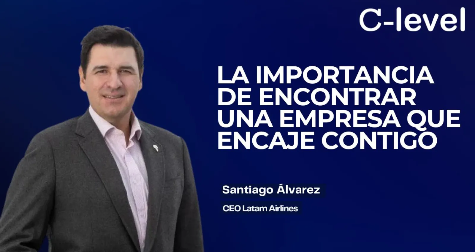 Foto de Santiago Álvarez, CEO Latam Airline