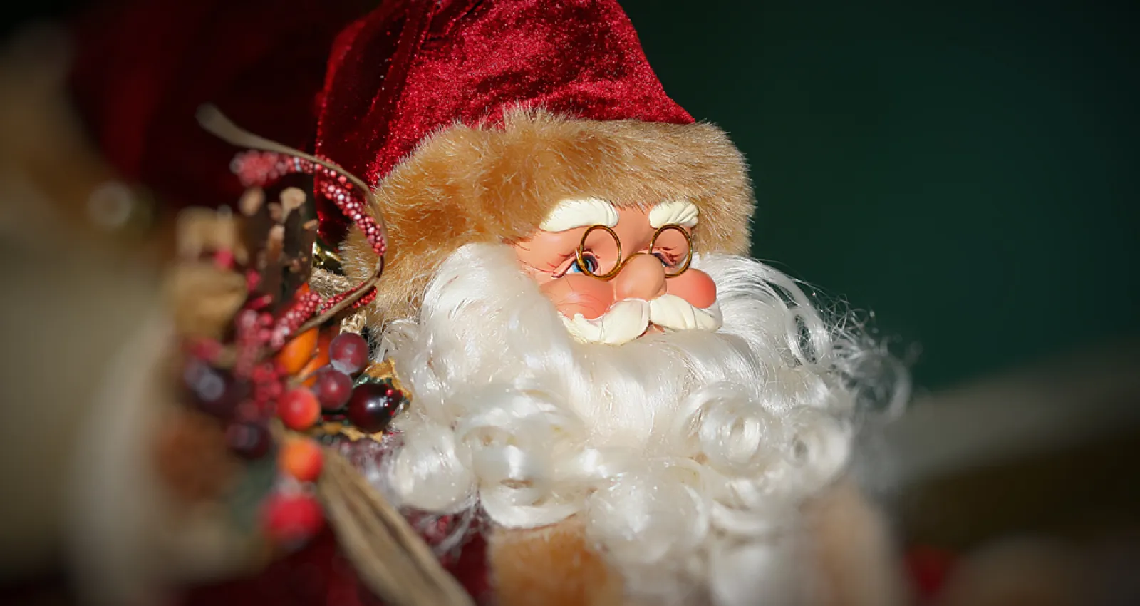 Foto de un juguete de santa claus o papa noel