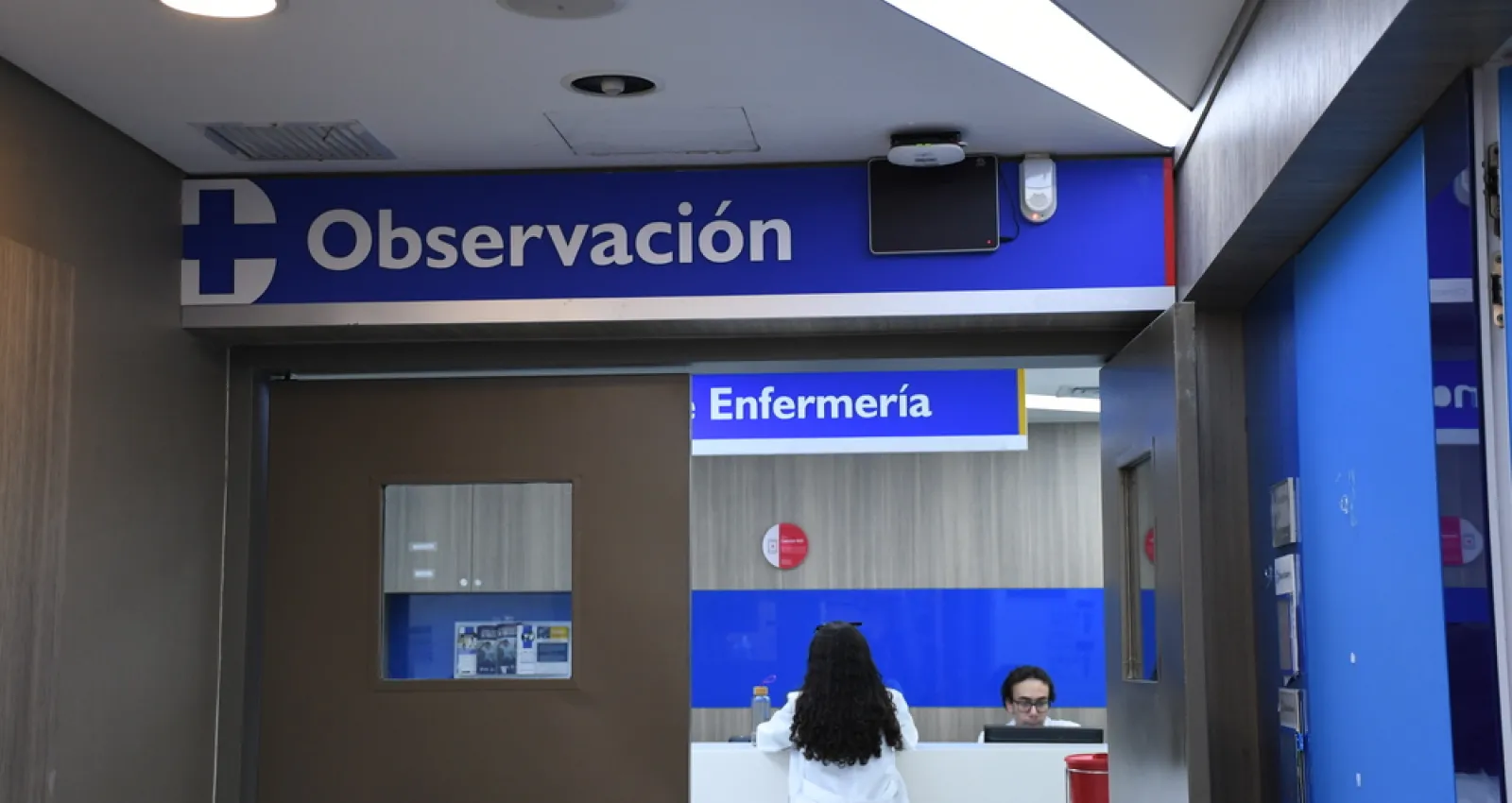 Foto de una sala de TRIAGE hospitalario