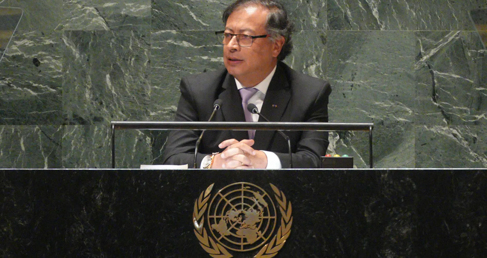 Foto de Gustavo Petro, nominado a Premio NObel de Paz