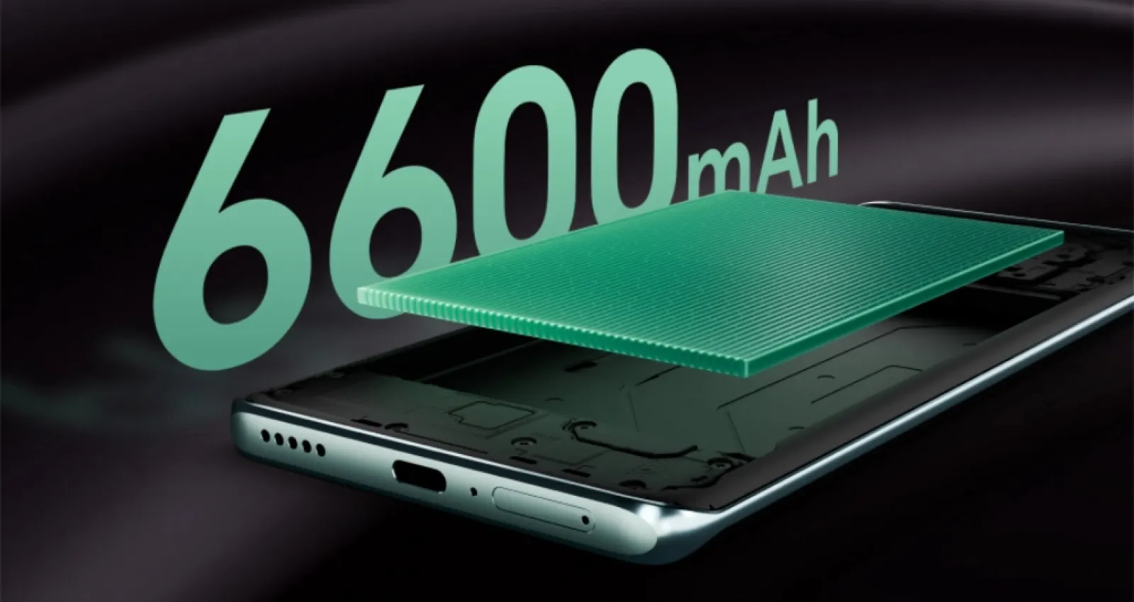 Foto de una batería del HONOR Magic7 lite