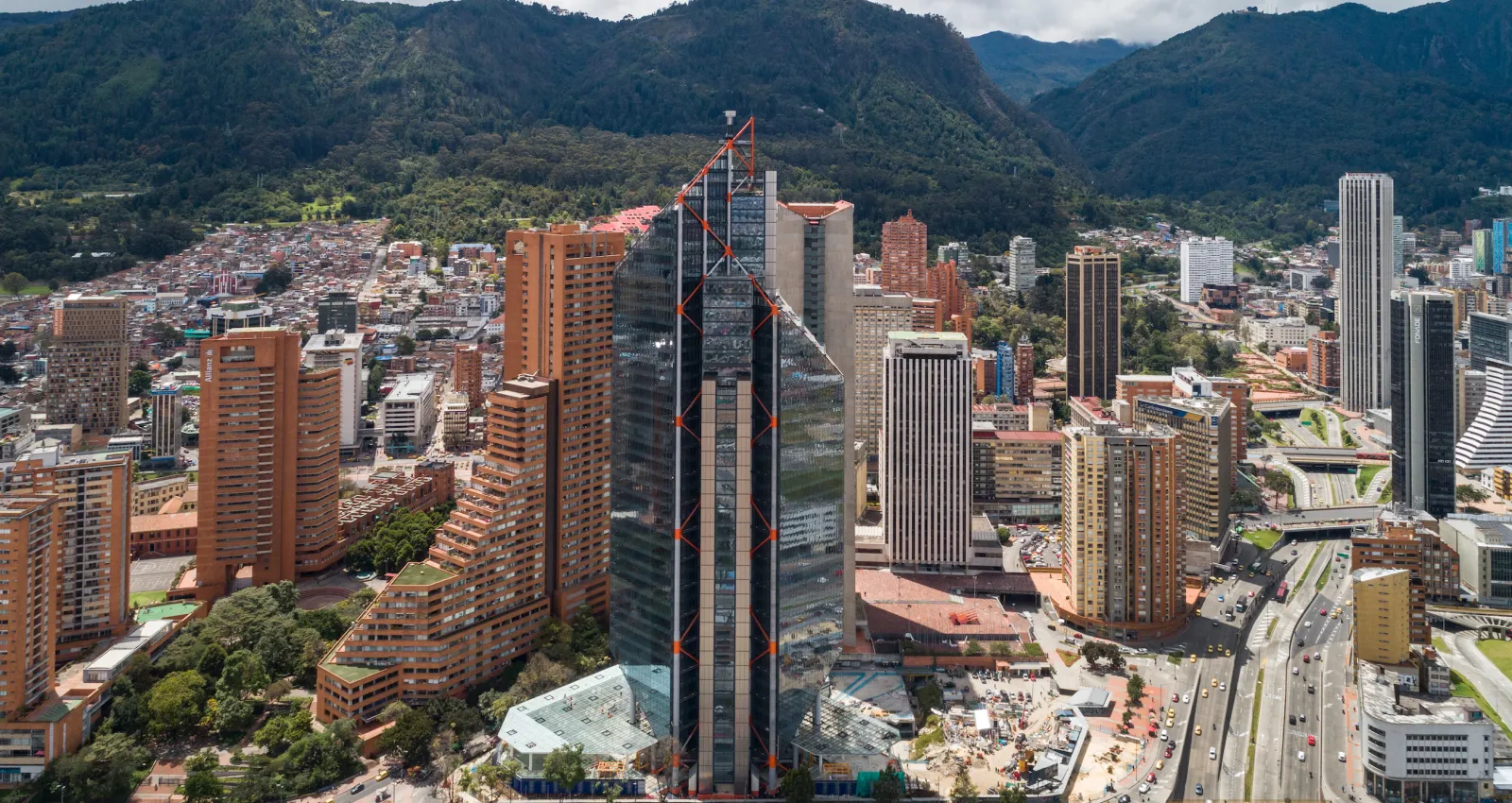 Foto del centro de Bogotá