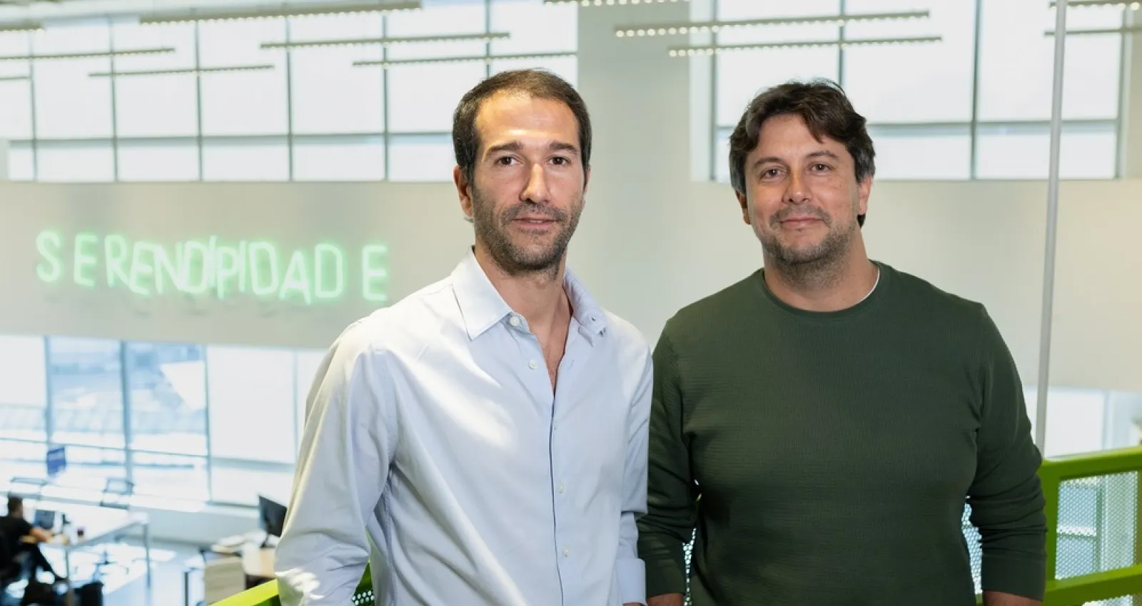 Juan Manuel Porcaro, Latam regional Manager de Cubo Itaú, y Paulo Costa, CEO de Cubo Itaú 2 