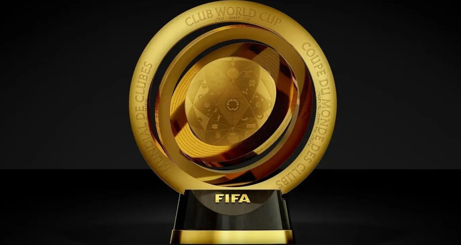 Foto del trofeo del mundial de clubes