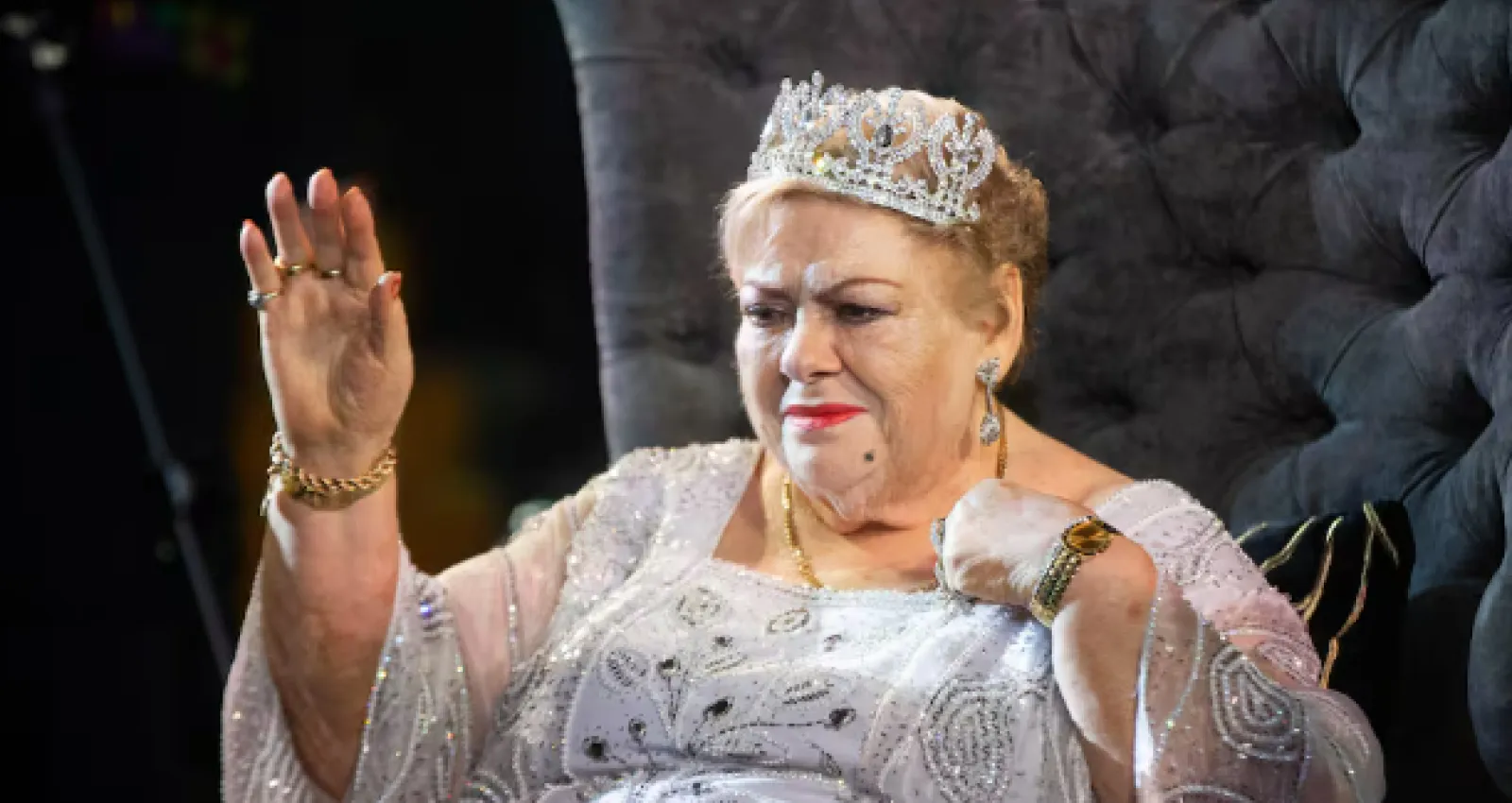 Foto de Paquita la del barrio en vida