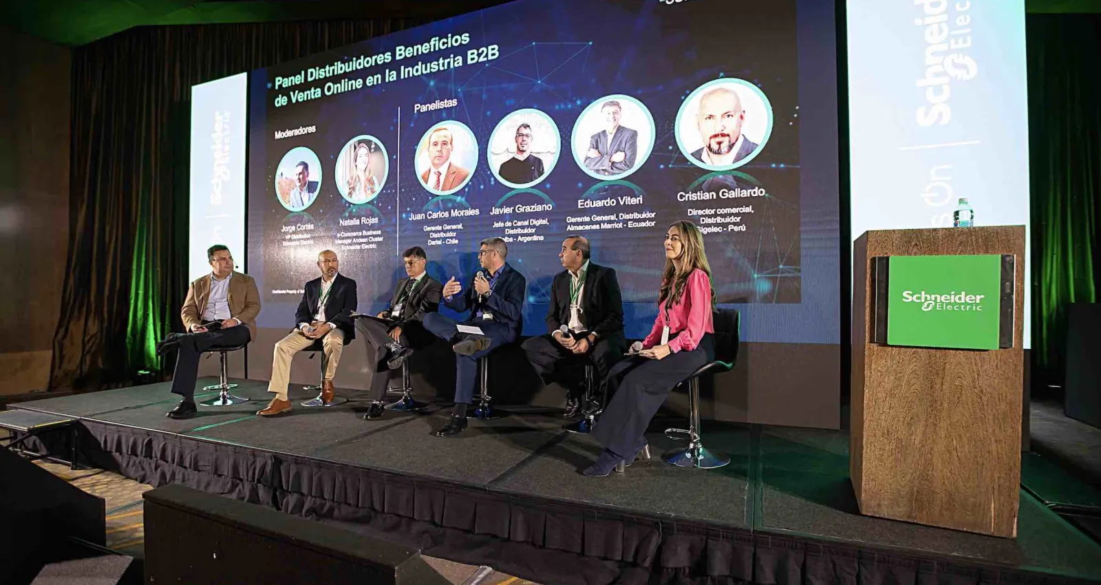 Panel de Schneider Electric