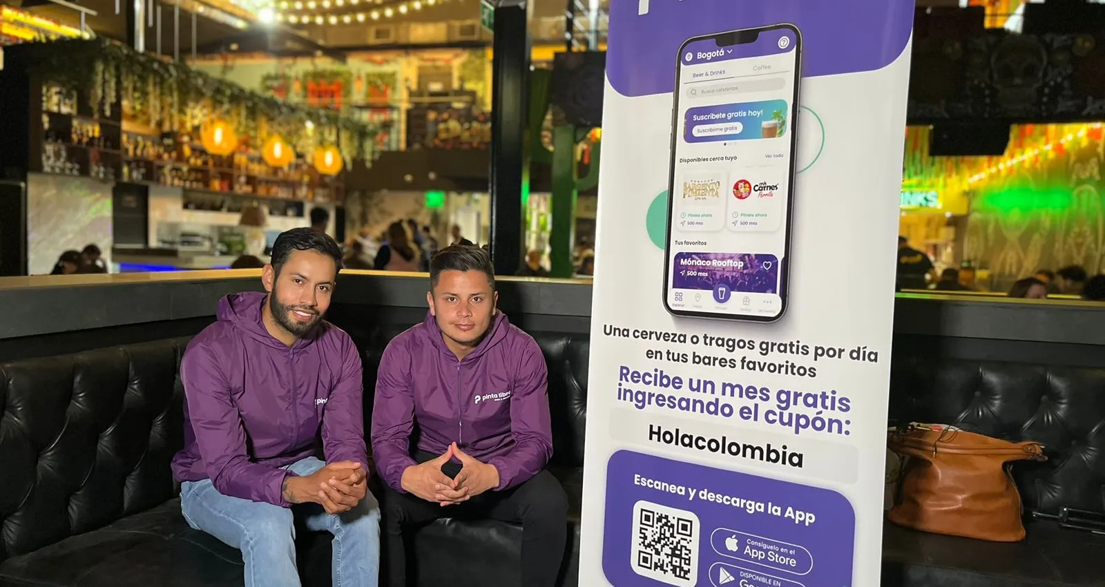 Sebastián Martínez  y Danilo Ávila, directores ejecutivos Pinta Libre
