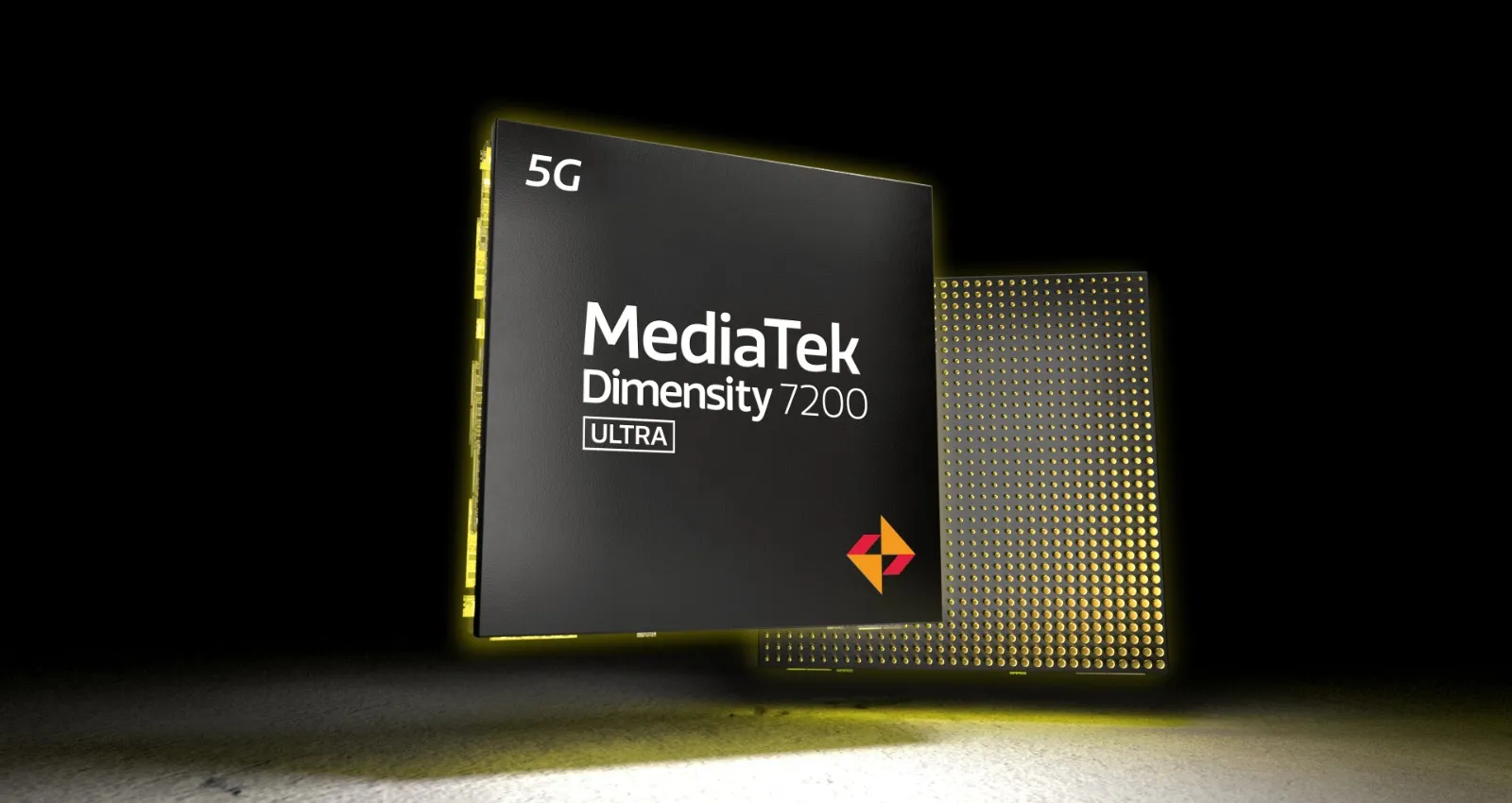 Foto de procesador Dimensity 7200 de Mediatek