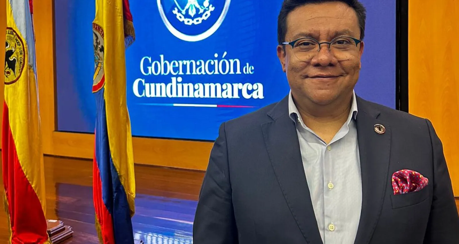 Foto del gerente de la Empresa de Licores de Cundinamarca
