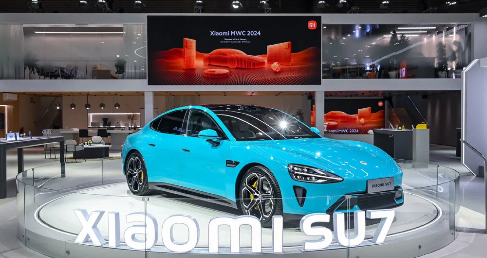 Foto del carro Xiaomi SU7