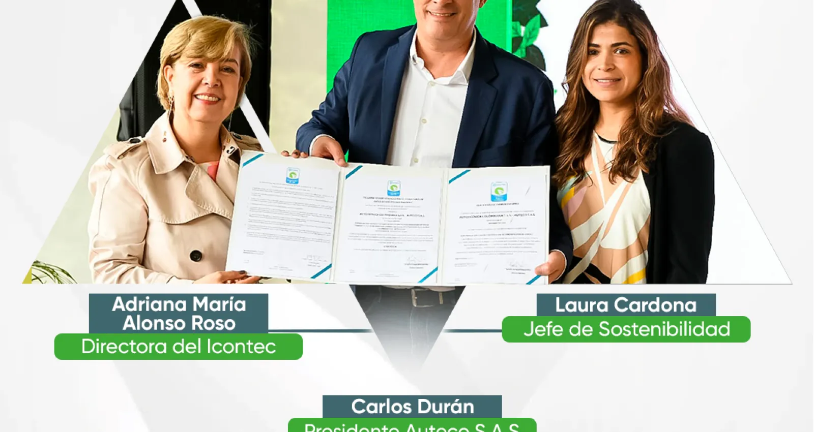Certificación de carbono neutro, Auteco