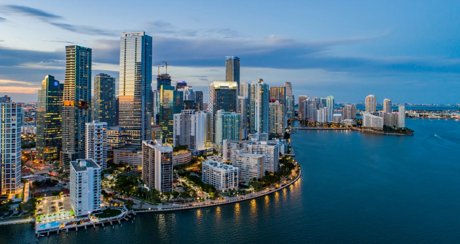 Fota aerea de miami