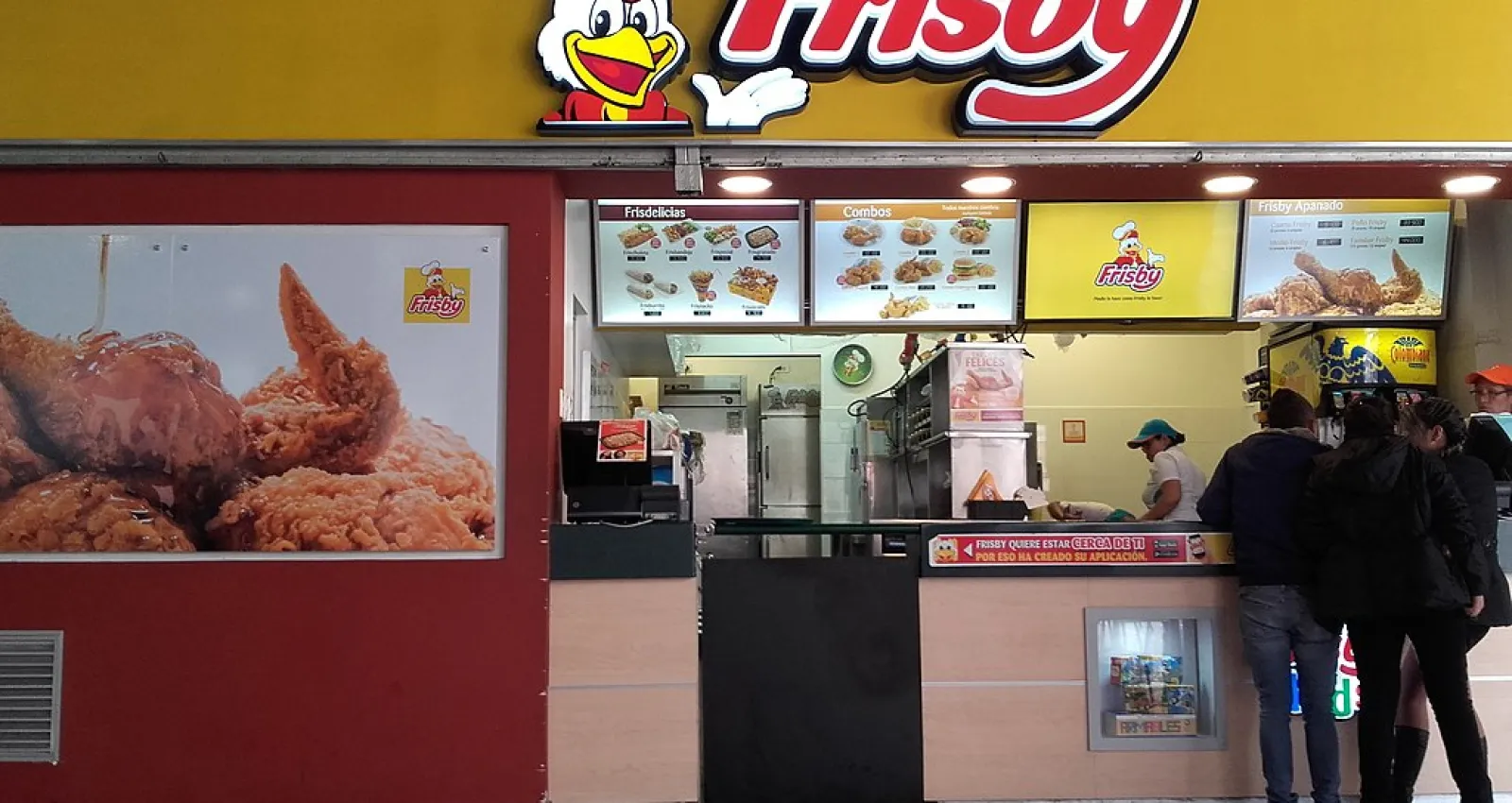Foto de una sucursal de frisby