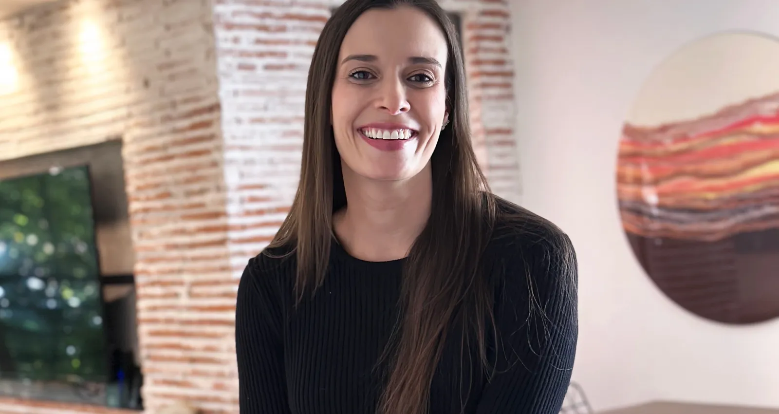Mujer sonriendo