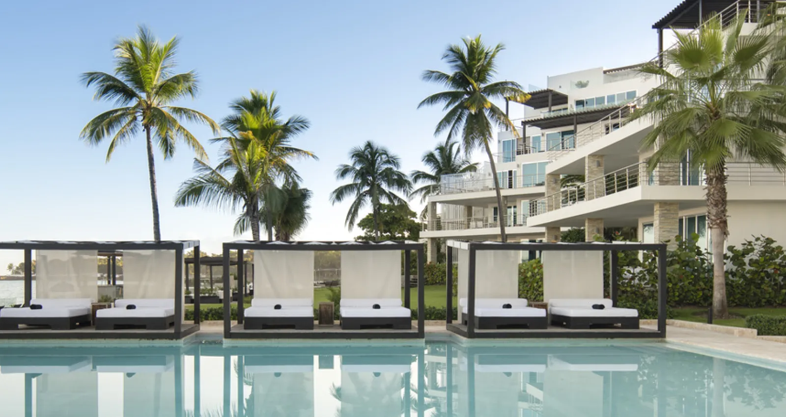 Vista del hotel The Ocean Club, A Luxury Collection Resort, Costa Norte.