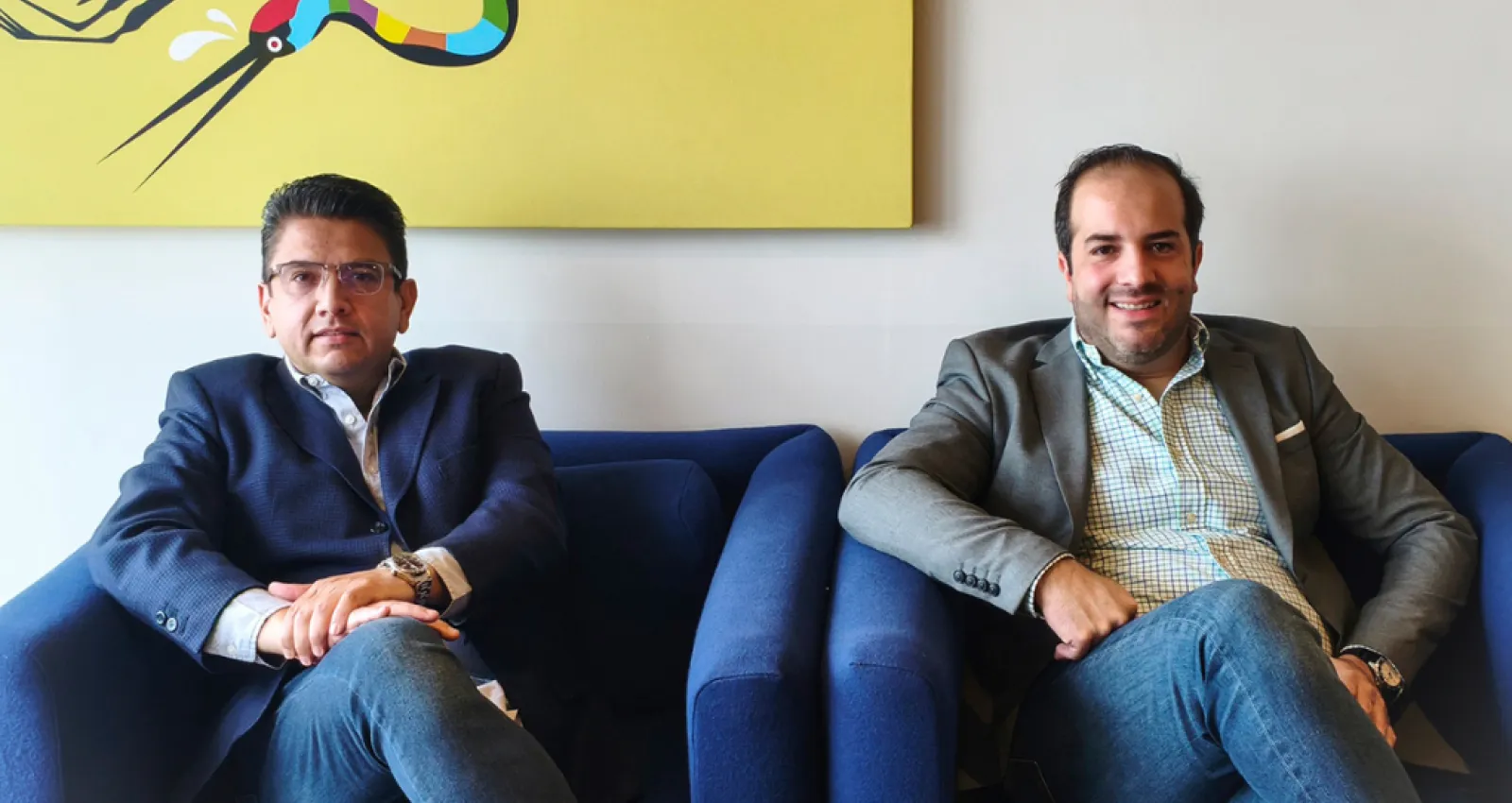 Christopher Castro y Andrés Gómez