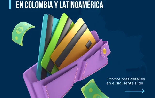 Foto de una billetera con un texto encima