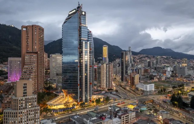 Foto del centro de Bogotá
