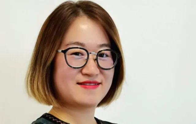 Foto de Blanca zhou, secretaria general de Huawei