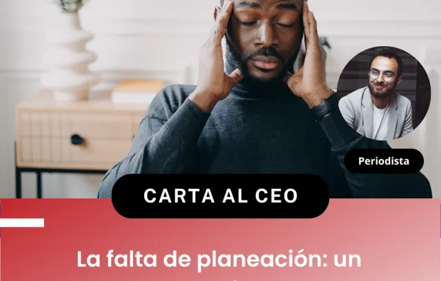 Imagen de una persona afro con dolor de cabeza