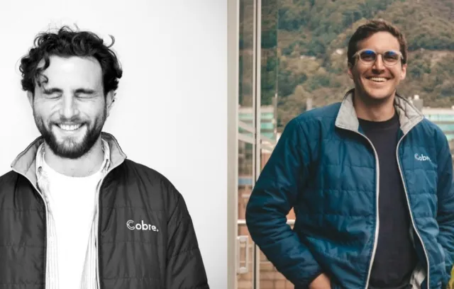 Foto de los socios de la fintech Cobre
