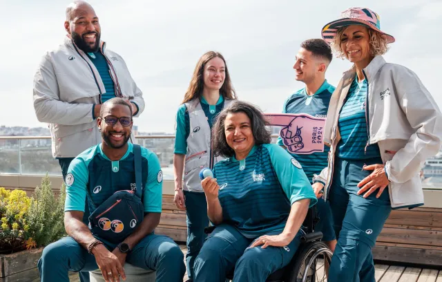 Uniformes Decathlon para voluntarios juegos olímpicos París