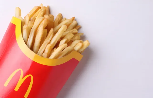 foto de papas fritas de mcdonalds