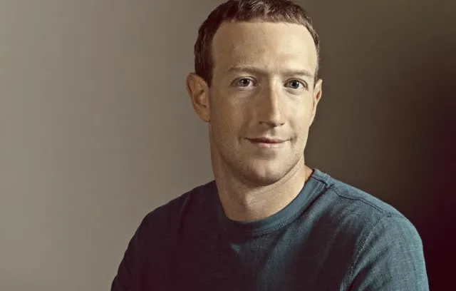 foto de mark zuckerberg con fondo gris