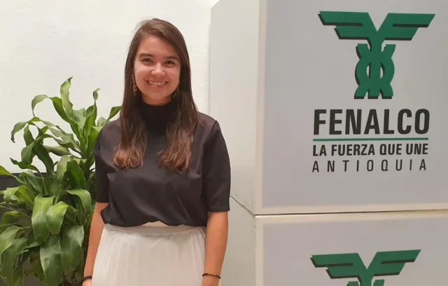 Foto de la directora de fenalco antioquía