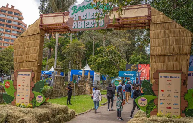 Foto de la entrada de uno de los eventos de Bogota Eats