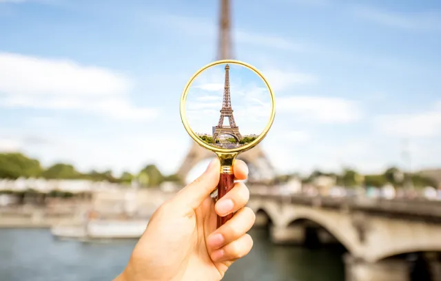 Foto de la torre eiffel en París