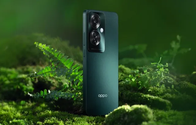 Foto de un celular oppo