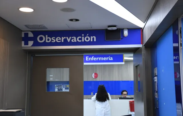 Foto de una sala de TRIAGE hospitalario