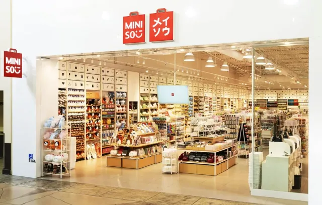 Foto de una tienda de miniso