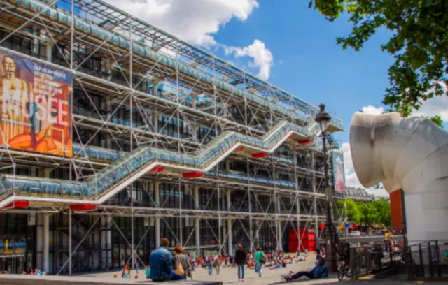 Foto del centro pompidou