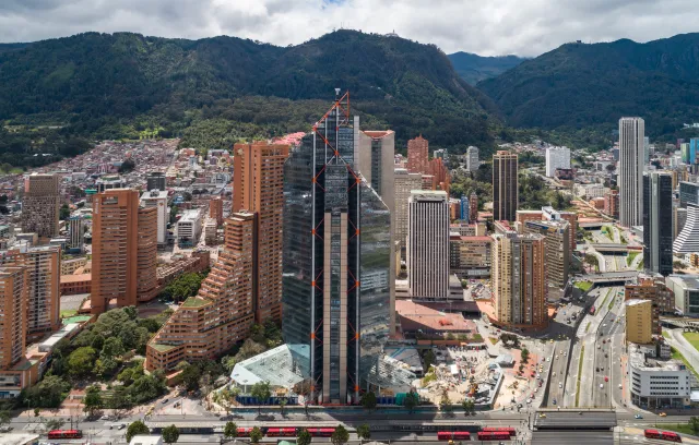 Foto del centro de Bogotá