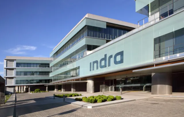 Fachada del edificio Indra