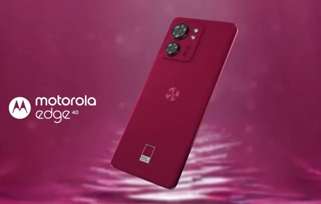 Celular color rosado