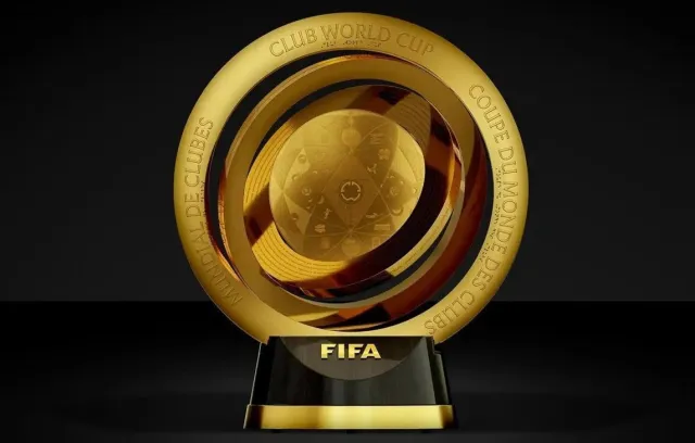 Foto del trofeo del mundial de clubes