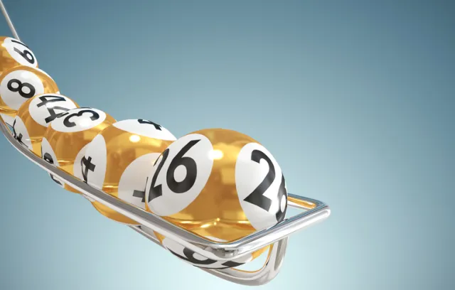 Resultados de un sorteo de lotería con fondo gris